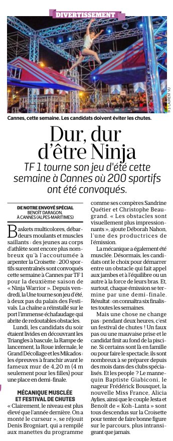 Ninja Warrior 2017 - Épisode 1 - Vendredi 23 Juin 2017 - 21h00 - TF1  - Page 4 C9MbWHuXkAAS3SJ