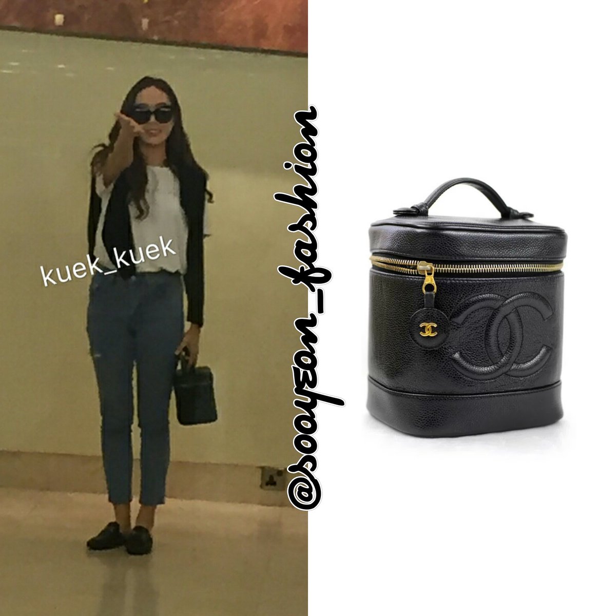 jsy fashion on X: 170408 Kuala Lumpur Airport CHANEL: Vanity