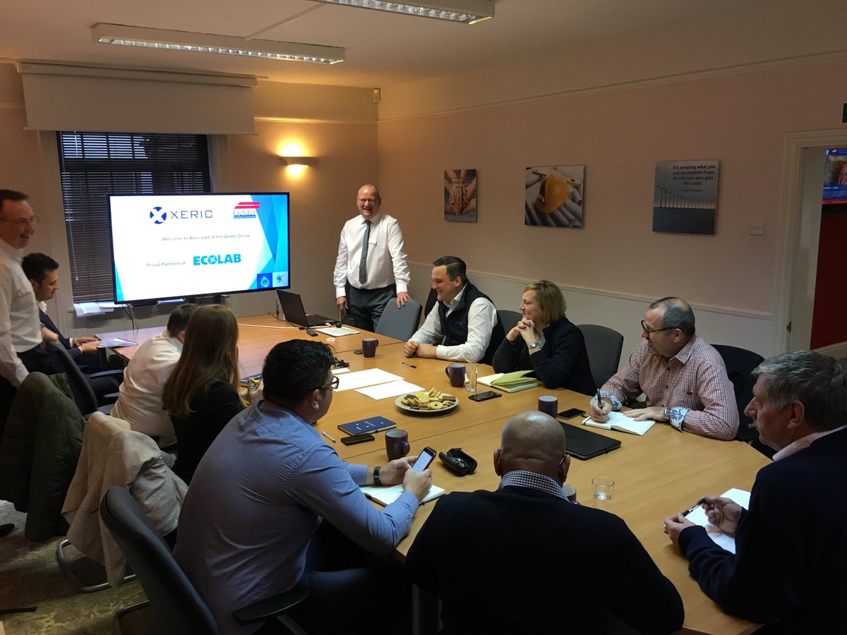 xericltd's tweet photo. Our friends and colleagues from @Ecolab have arrived! https://t.co/gb14g4q6X2