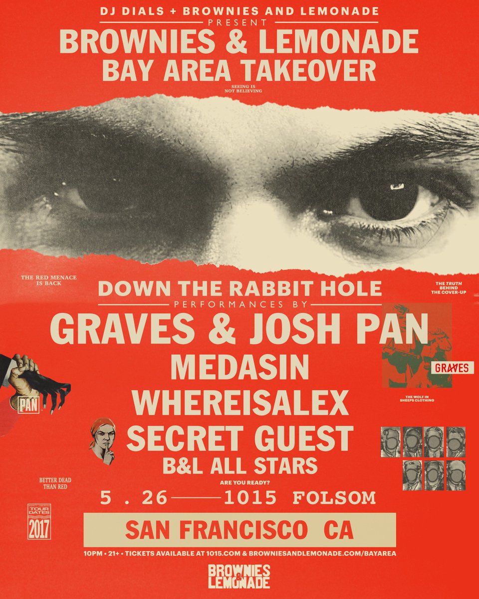 Brownies & Lemonade SF Secret Guest?? r/aves