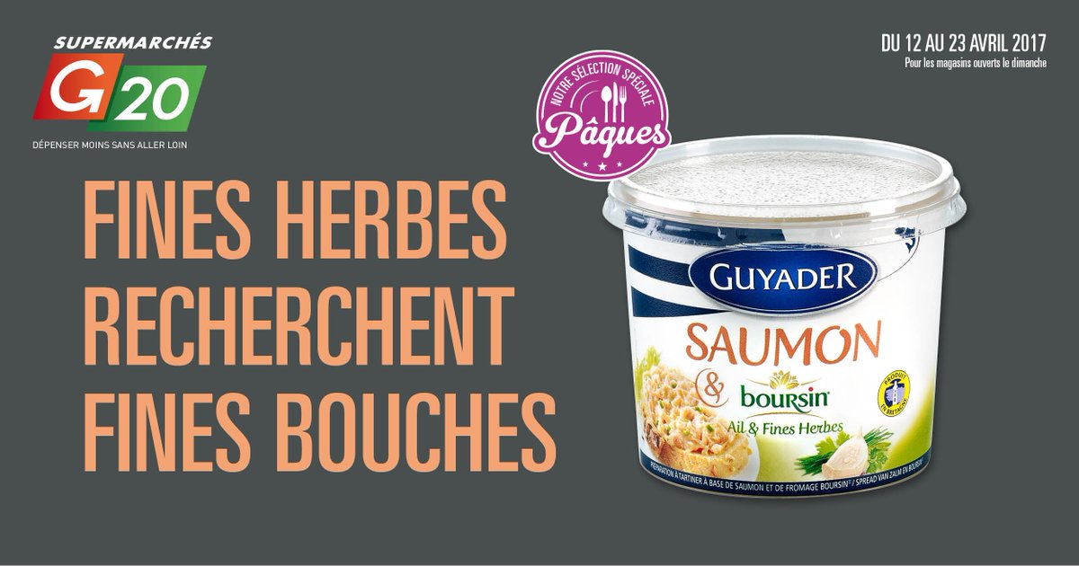 Nouvelles promo à découvrir sur supermarchesg20.com!! Bonne dégustation !! #Pâques #Avril