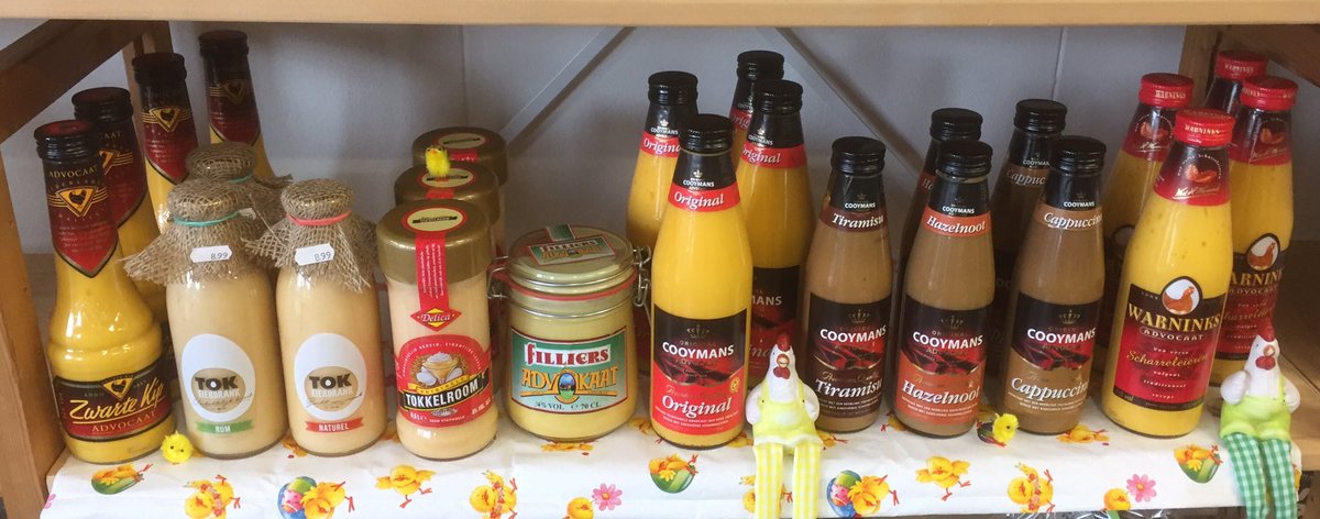 KisjesStaphorst's tweet photo. Bij Pasen hoort advocaat! Heeft u cappuccino, hazelnoot of tiramisu al geproefd? Er zijn nog veel meer soorten in de winkel. Tot gauw! https://t.co/1b75vWNRws