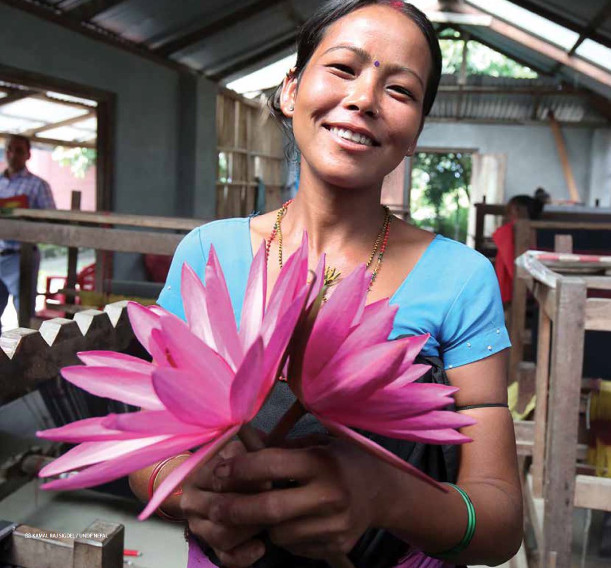 UNDP's tweet photo. 53,898 families in #Nepal switched to #renewableenergy in 2016. More #YearofResults from @UNDPNepal here: https://t.co/6DnsE9NdgR #OpenUNDP https://t.co/NKMWuRxtg2
