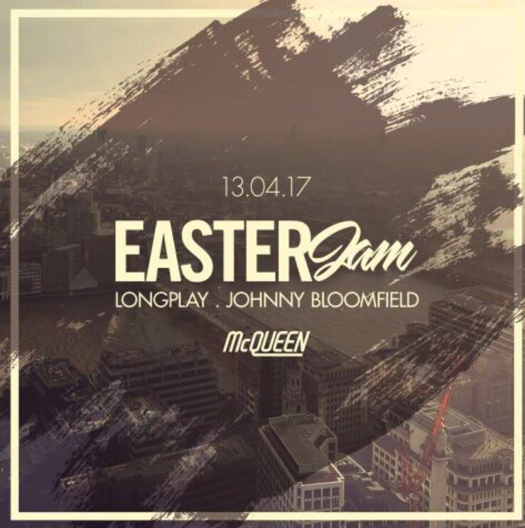 Long_Playldn's tweet photo. . Looking forward to the #Easter #jam @__McQueen__  this #Thursday #big #vibes #house #music #london tickets https://t.co/ZZKENAjSn2 https://t.co/UgxtIBW5es