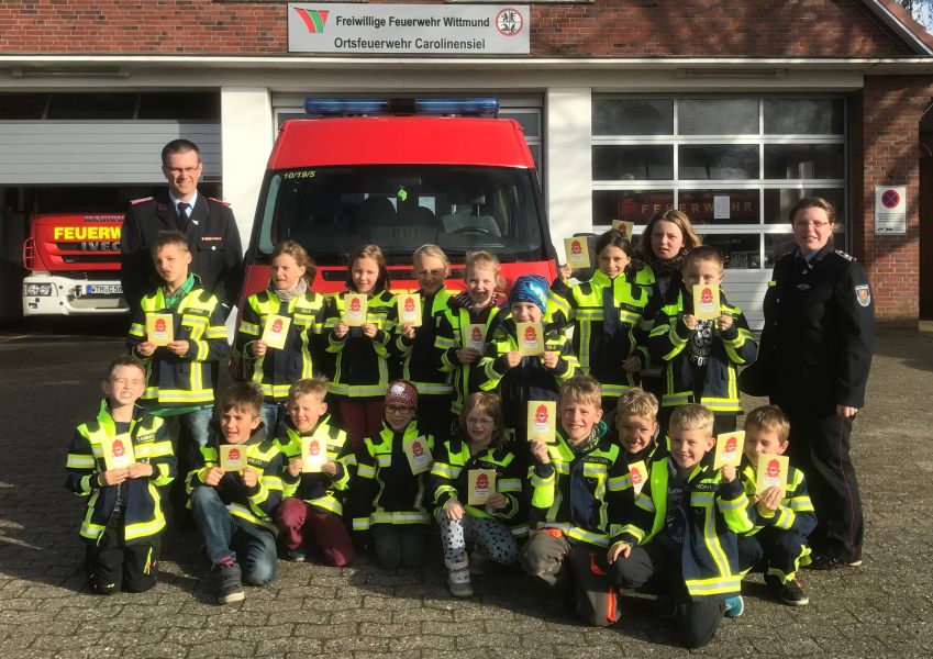 12. April - Kinderfeuerwehr absolviert erstmals die Flämmchen Prüfung tinyurl.com/lrnxdde