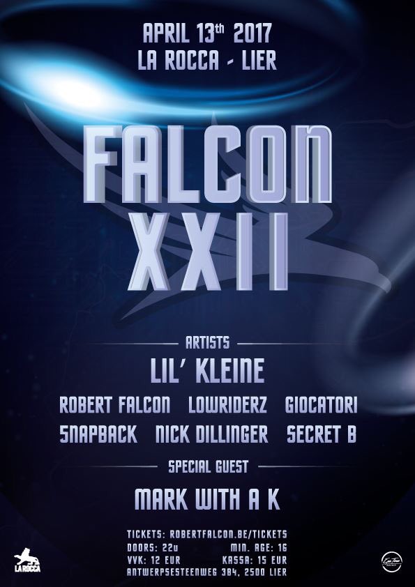laroccaclub's tweet photo. For those who missed out on this one... Here is the full line up for the "Main Room"! #FalconXXII https://t.co/fPZIUwnJHI