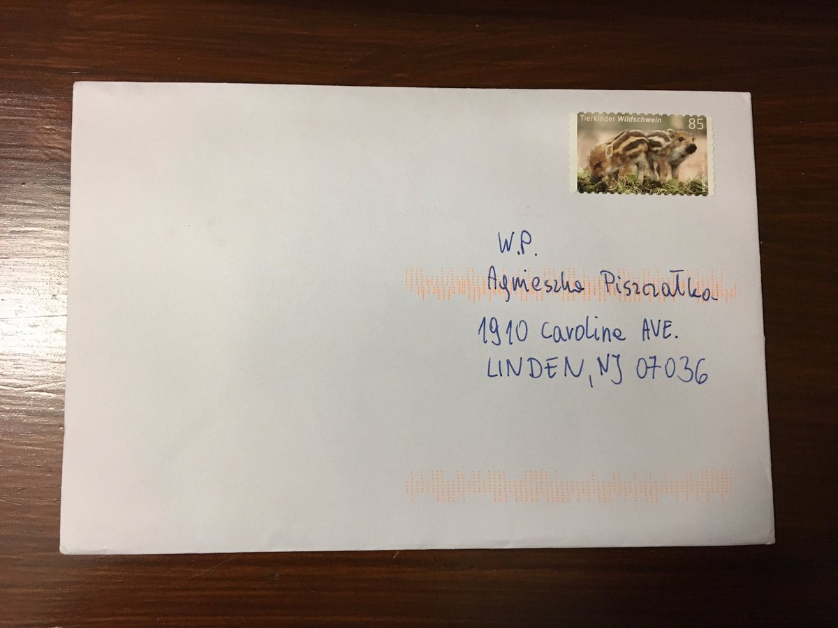 I live in Caroline Close, London. This has just turned up from Germany - 3500 miles from its destination. <a href="/RoyalMail/">Royal Mail</a> <a href="/DeutschePostDHL/">Deutsche Post und DHL News</a> <a href="/USPS/">U.S. Postal Service</a>