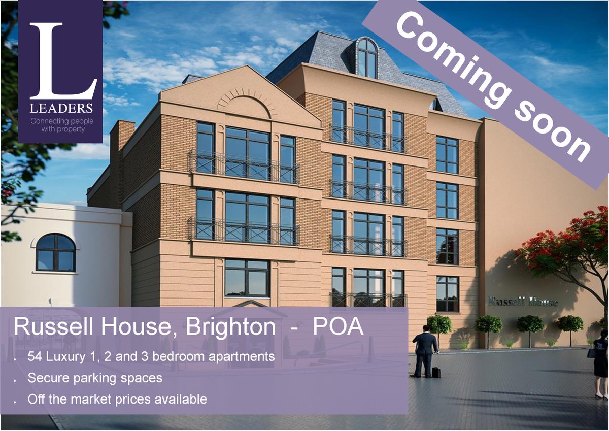 54 NEW APARTMENTS FOR SALE. INVESTOR LAUNCH SATURDAY 22ND APRIL - CALL NOW TO REGISTER - 01273 720714 <a href="/latestbrighton/">Latest Brighton</a> #Property #Brighton