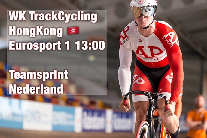 JeffreyHoogland's tweet photo. Vandaag start het WK Baanwielrennen #TWC2017 hier in HongKong. In Nederland op Eurosport vanaf 13:00 uur! 🇳🇱🇭🇰🚀 https://t.co/73DLXHaQIX