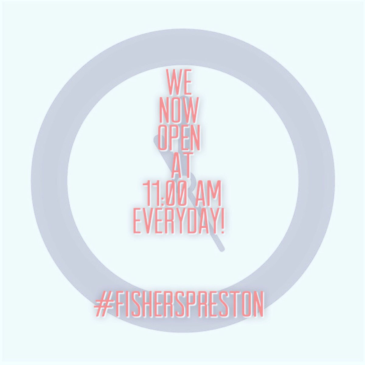 FishersPreston_'s tweet photo. We now open at 11:00 AM everyday!! 
#earlybird #open #Local #pub #food #drinklocal #fisherspreston https://t.co/MaXupCBQTA
