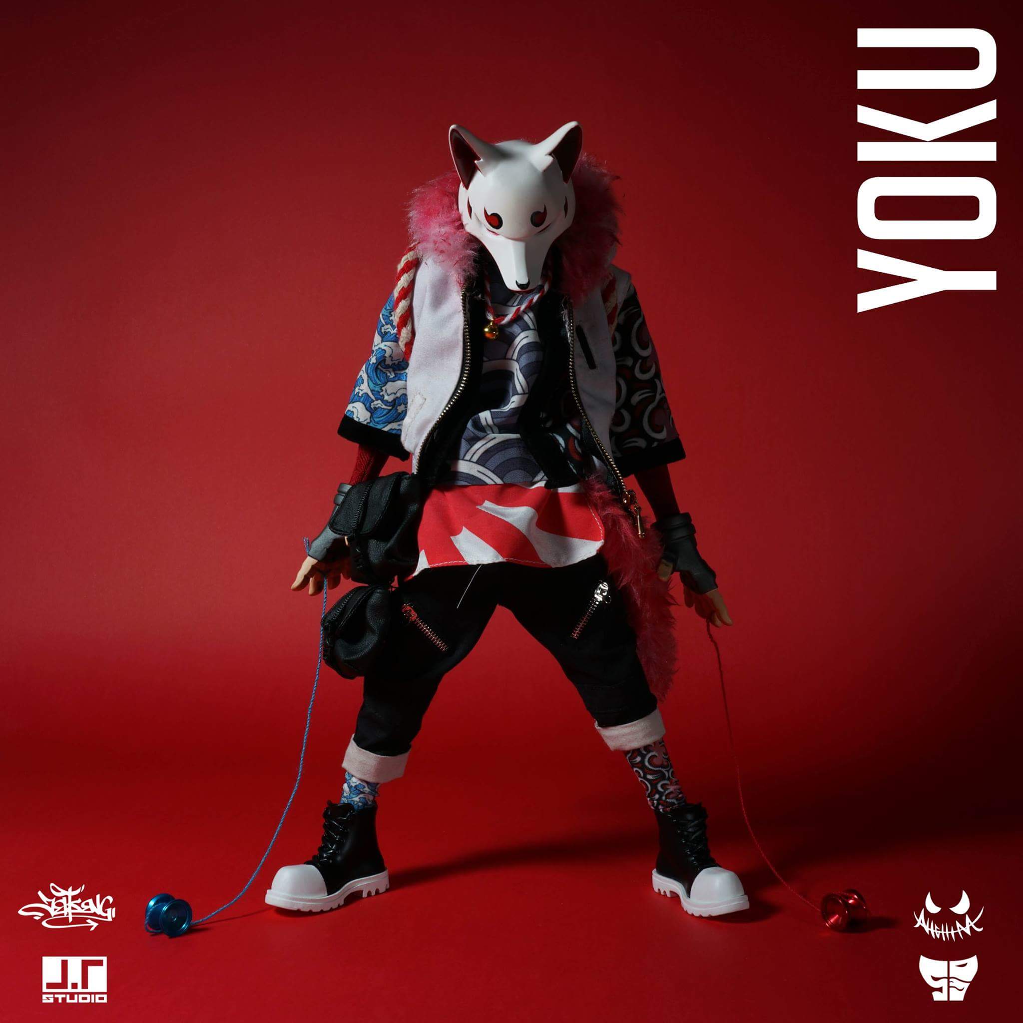 J.T Studio STREET MASK – KONG 可動フィギュア KONG | Jei Tseng Studio