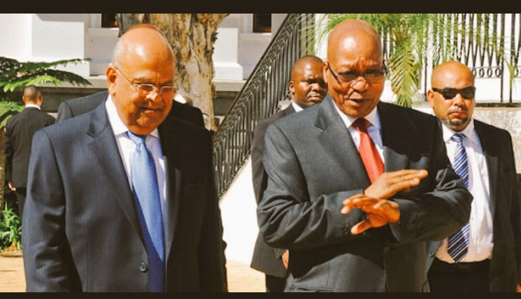 Happy birthday to Malume Pravin Gordhan!    ..... And the other one 