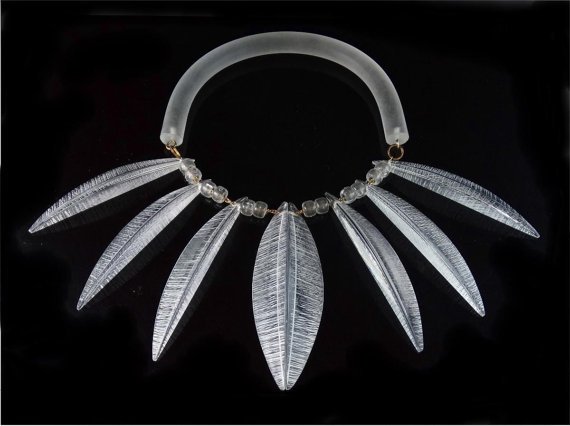 Rhinestonediva's tweet photo. ♦♠ Amazing RARE Vintage 1980's Judith #Hendler Acri-Gem Clear #Acrylic Fringe Collar Runway Necklace #Jewelry https://t.co/blAgLDoRwK https://t.co/Eco8za5mDg