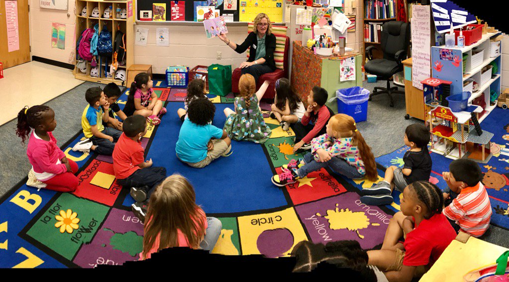 Mary Jo with WHTJ brings us books &amp; reads to us too!