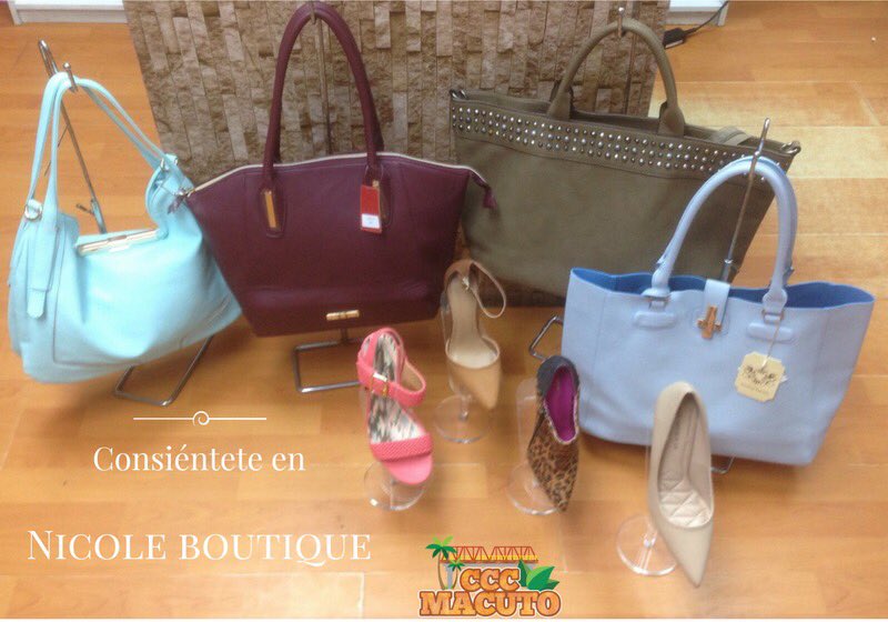 cccmacuto's tweet photo. Tú mereces consentirte y llevar contigo lo que te haga lucir y sentir bella y feliz! Ve a Nicole boutique #shopping #cccmacuto https://t.co/KzTFJkDtcL