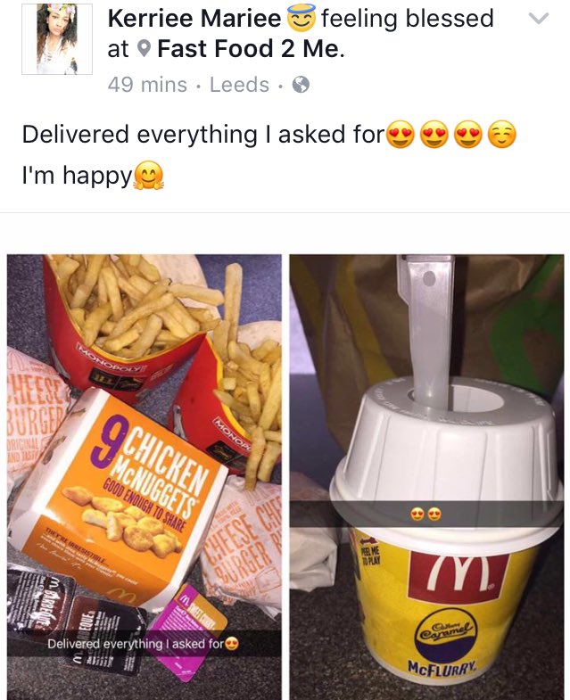 FastFood2Me's tweet image. Check-in to Fast Food 2 Me to get your free ice cream delivered - fastfood2.me | or call 0113 870 5491 to make an order