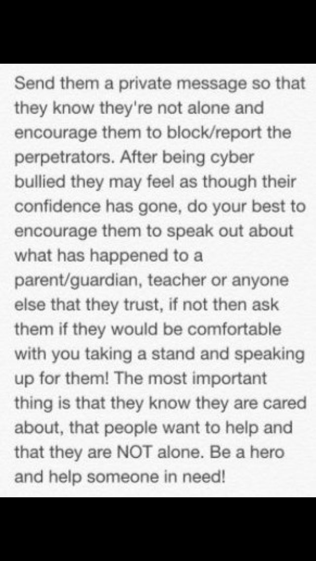 Know someone who is having a tough time with #cyberbullying? Heres how you can help them out... #TopTips #Bullying