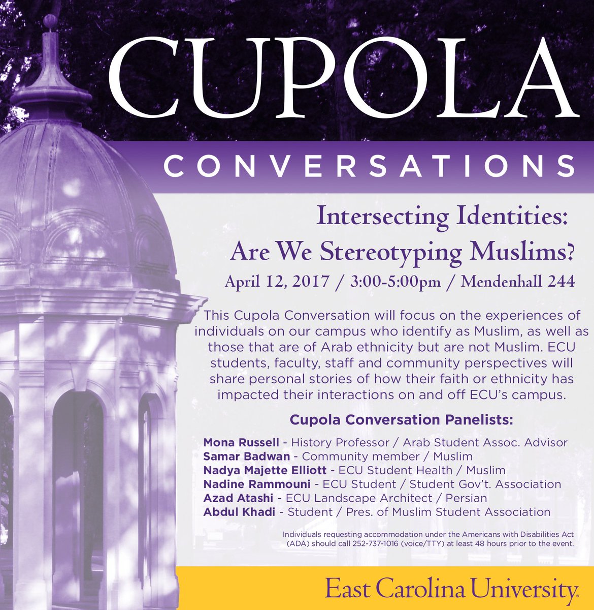 ECUInnerPirate's tweet photo. Join the conversation TODAY in MSC 244 at 3pm! #ECUnited https://t.co/MJjeAaTHab