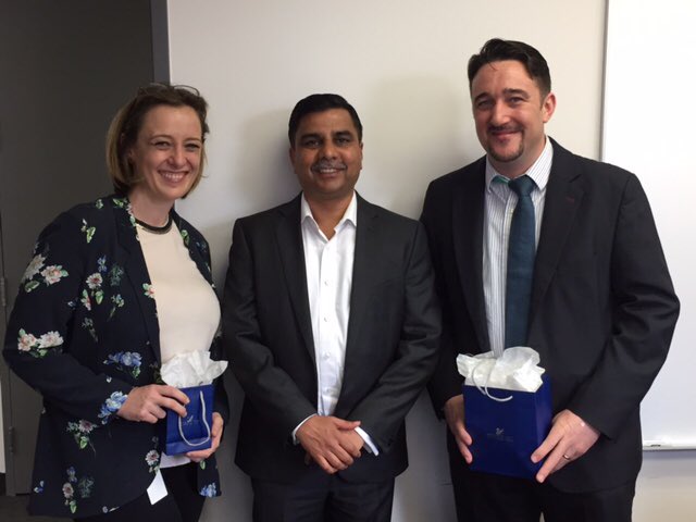 indiaactnow's tweet photo. A warm send off to Keith Mahon, MD, Canada and Ruth Boo Leston. 7 years of tremendous contribution in Canada and Uruguay https://t.co/2aVUsEcd6O