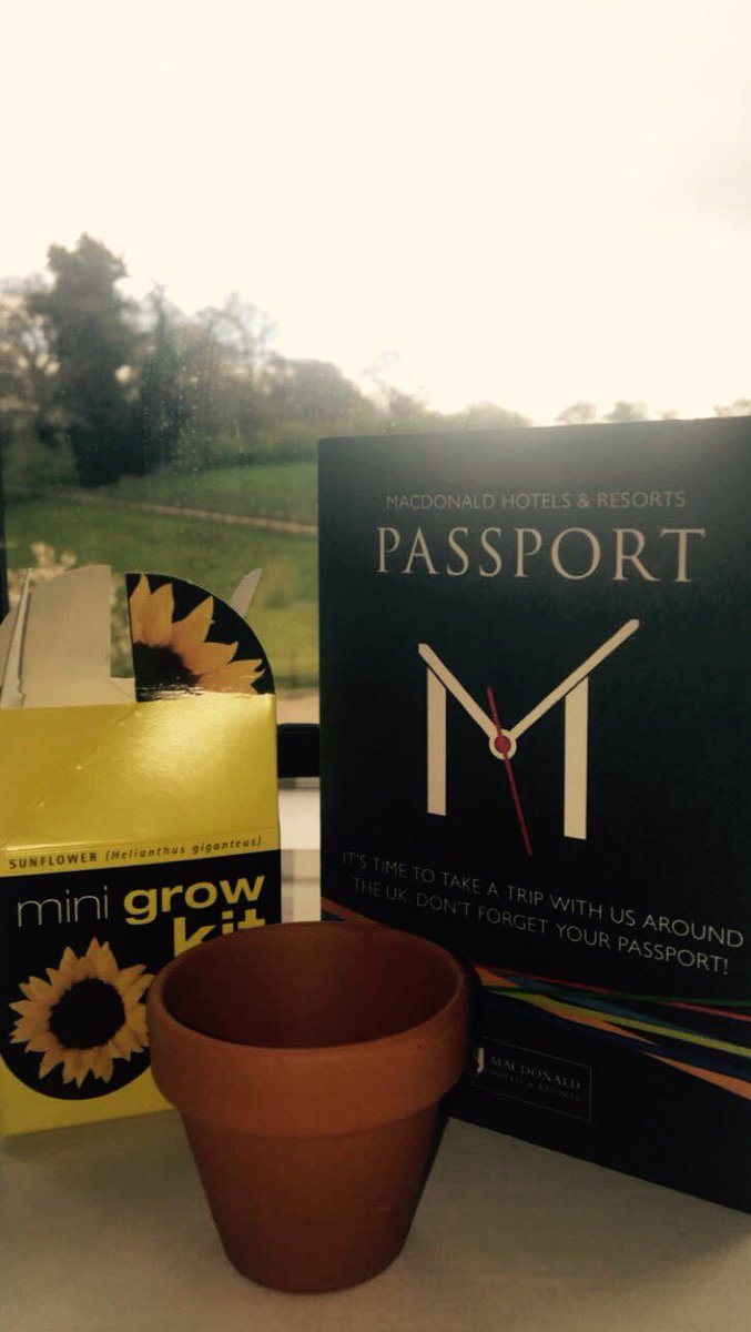 Thank you for popping by <a href="/MacdonaldHotels/">Macdonald Hotels</a> We love the sunflower grow kit. Let the competition commence.
#letsgrowandnurtureourrelationship