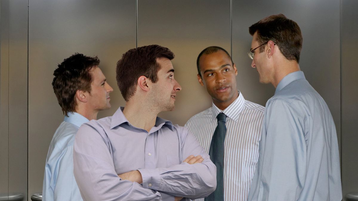 TheOnion's tweet photo. Man In Elevator In On Conversation Now https://t.co/iY94neDuIz https://t.co/LudYOM3n1U