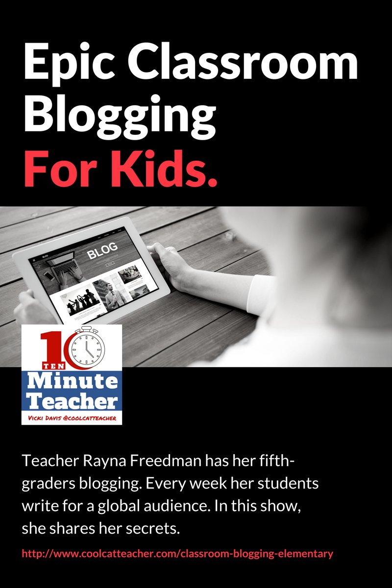 WritingwDesign's tweet photo. Okay, this is amazing: Epic Classroom Blogging w Elem Students ---> https://t.co/XXf8rVZOZv @rlfreedm #edblogging #elemchat #writing #ela https://t.co/Qlk0KMhxfn