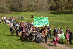 Procession to DNPA HQ save.stewardwood.org/procession-to-…