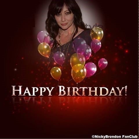  Happy Birthday Shannen Doherty     