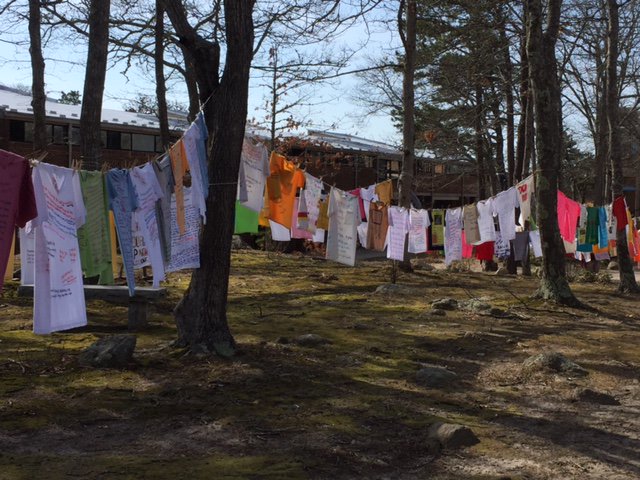Please check out the Clothesline Project today at CCCC ! capecod.edu/events/?trumba…