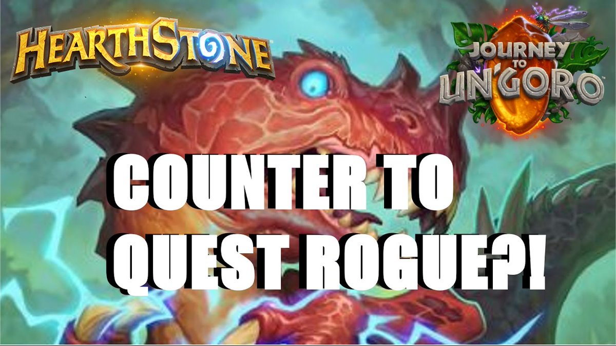 WoodhandsHS's tweet image. Check out my latest video! Counter #QuestRogue for cheap!
youtu.be/hT1RrHRuVuE
Thanks to @twGaara for the list on @Hearthpwn  @HSRetweet