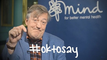 In this video <a href="/stephenfry/">Sir Stephen Fry</a>, Mind president, shows how you can make your own #oktosay film as part of <a href="/heads_together/">Heads Together</a> bit.ly/2o5kyHk