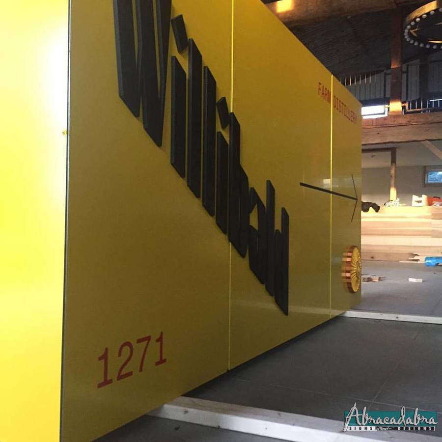 abrasigndesign's tweet photo. First Generation FARM DISTILLERY  @drinkwillibald #abrasigns #fabrication #comingsoon https://t.co/EdPAVR4CD7
