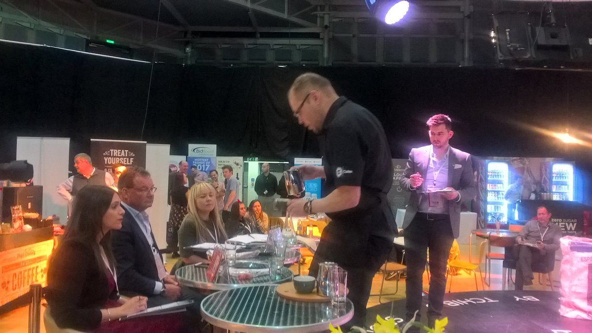 So proud of the high standard of coffee produced by our baristas Eduardo &amp;Emelise at the <a href="/TUCOltd/">TUCOltd</a> Barista Skills competition! Well done! ☕