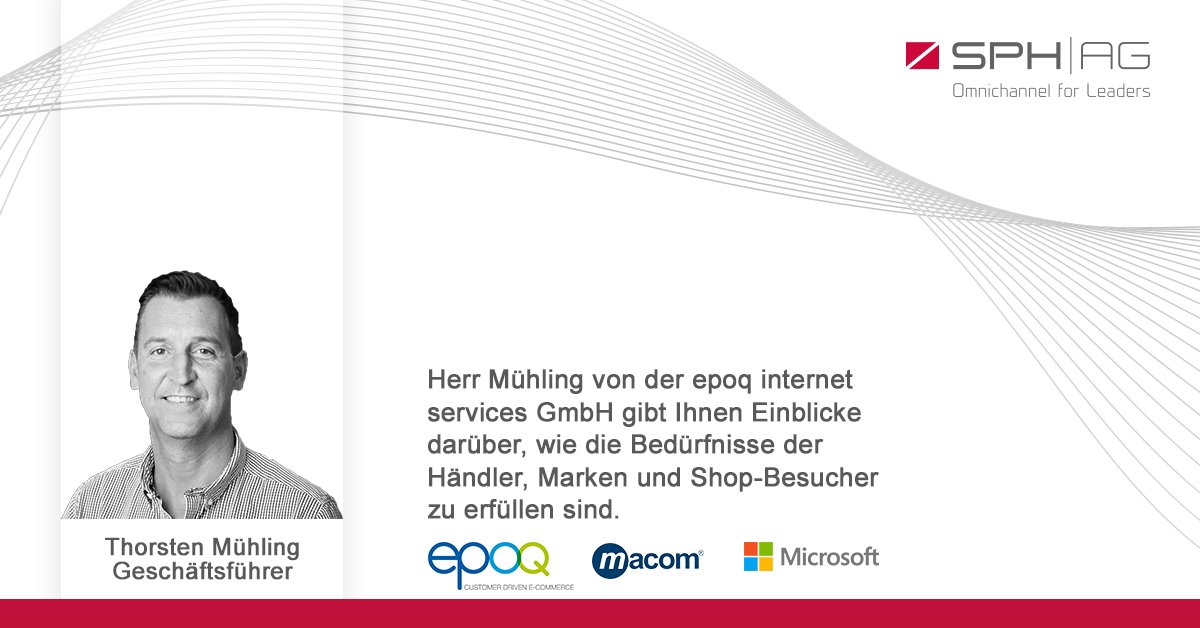#InnoDay_sphag #omnichannel #ecommerce #epoq #microsoft #macom
Am 27.07.2017 in Stuttgart

weitere Infos: goo.gl/oz301q