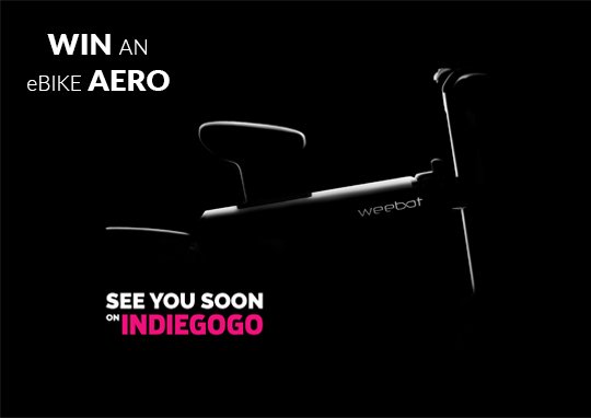 Sign up to the exclusive launch list of our #indiegogo campaign and win 1 Aero E-Bike ! #ebike #contest bit.ly/2osLwfs