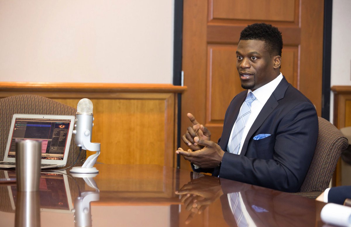 TerryCollege's tweet image. Leadership, Focus &amp;amp; Family - @BenjaminSWatson joins @CalebStevens14 &amp;amp; Caroline Lee on the Terry Student #Podcast! terry.uga.edu/multimedia/tsp…