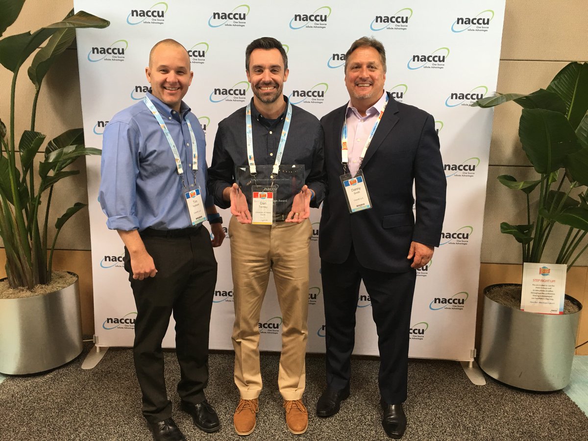 ColorID's tweet photo. ColorID presents U of Notre Dame withe 2017 Best Card Design! #naccu @ND_DomerDollars #Irish1Card https://t.co/RIspL78ORV https://t.co/SW3e3TMoqY