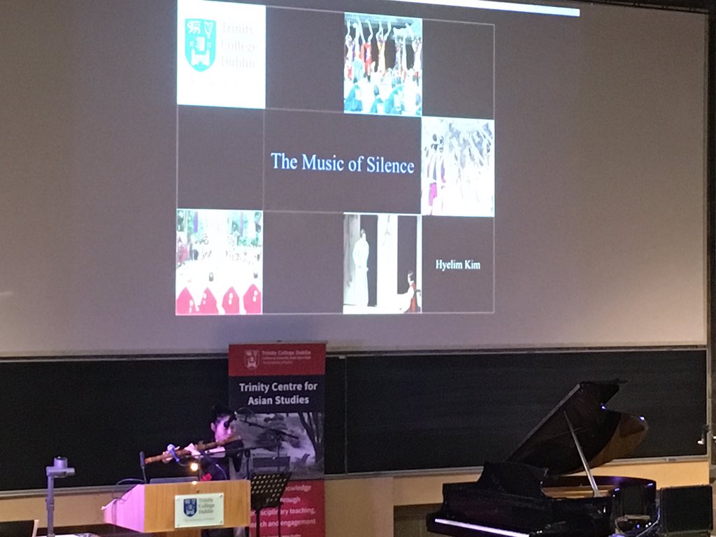 TCDcreates's tweet image. Music of Silence #TrinityWeek @tcddublin #TrinityCreativeChallenge tcd.ie/Asian/events/