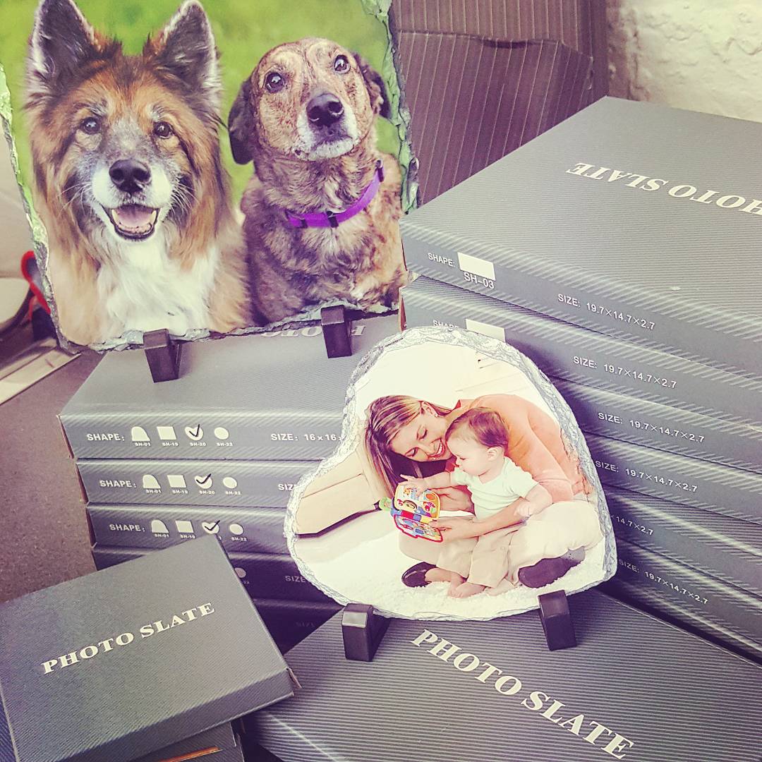 Yes! Our popular Heart shaped and square photo slates are now back in stock! 
Available from £9.99
#personalised #photo #gift #stokeontrent