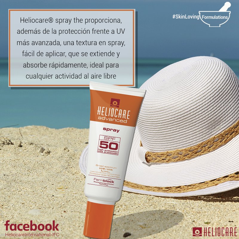 HenarAlvaro's tweet photo. #HeliocareSpray #SkinLovingFormulations 200 ml de alta protección para todo tu cuerpo! https://t.co/Egnn94WmEA
