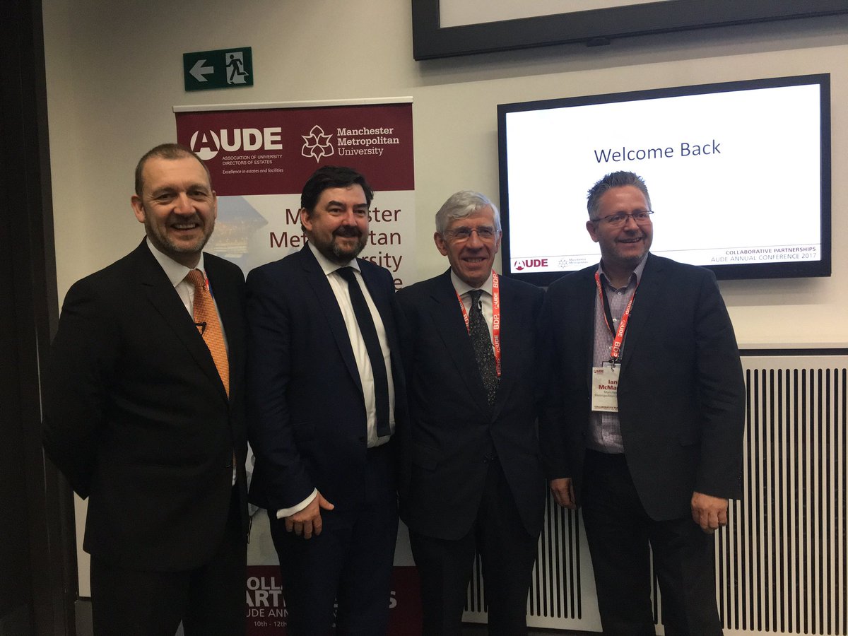 MarpleLeaf's tweet photo. Four #Rovers fans putting a brave smile on life at #audeconference https://t.co/5dUFiBYF9G