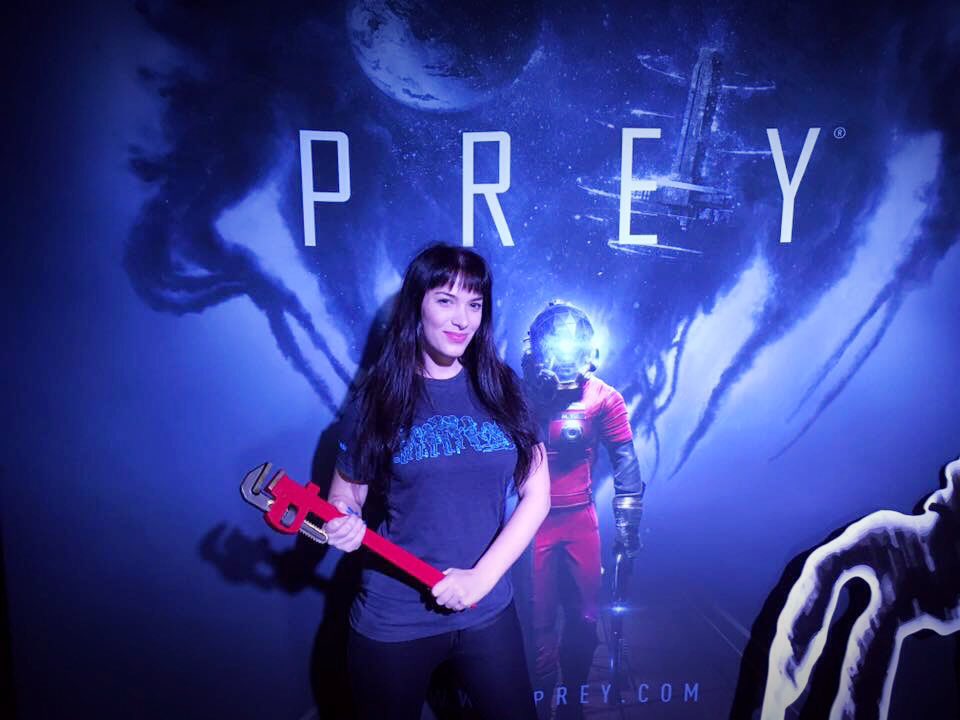 LiddlesTV's tweet image. Had a wonderful time at the #prey event today. Video to come soonish. 😉Thank you @bethesda and @RebootPR
