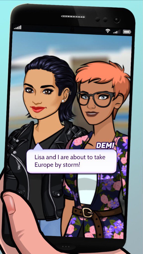 FelliMichelle's tweet photo. Wish me luck on my world tour with Demi Lovato! #demipathtofame https://t.co/G3CVRgJsO1 https://t.co/Vk5dAyjArJ