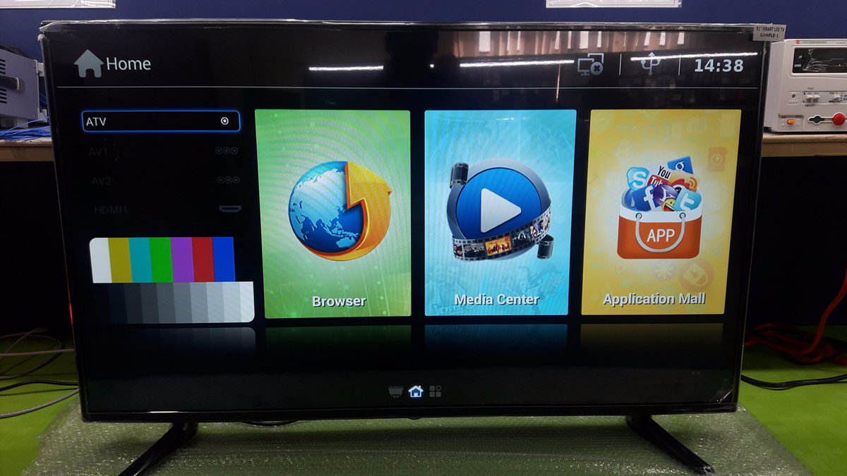 kmc_electronics's tweet image. Smart TV Android 
With Screen share,internet,WI-FI connectivity, LAN connectivity and many more option.