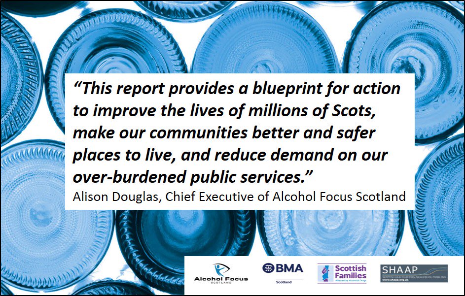 Scotland’s #alcoholstrategy must contain bold action to reduce availability & marketing of alcohol. New report: bit.ly/2p0ki0M