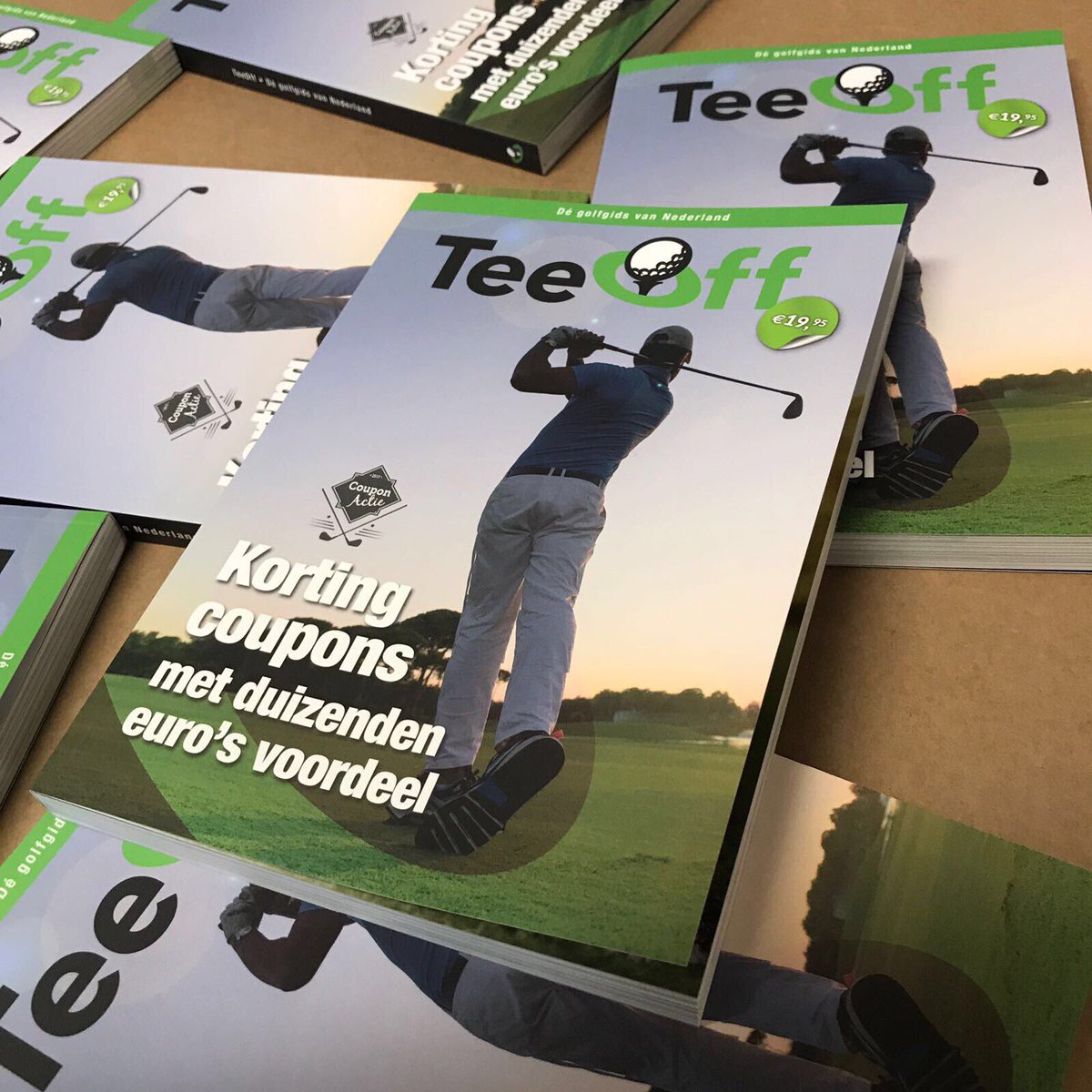 Mooi boekwerk met alle golfbanen van Nederland, info en interessante kortingen. Opmaak en drukwerk hebben wij mogen verzorgen.