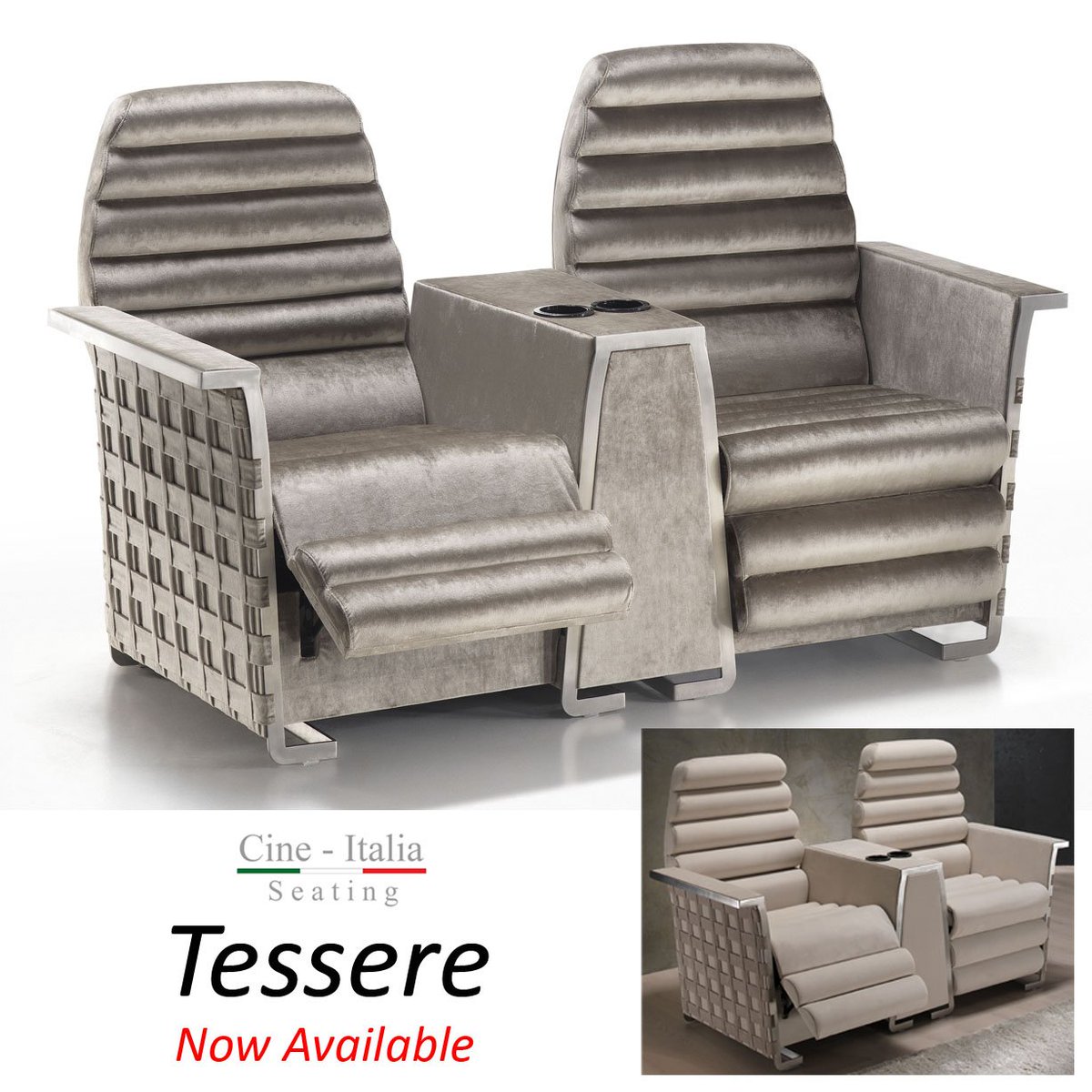 Tessere Seating Range now on display <a href="/Harrods/">Harrods</a> department @Digi_Interiors