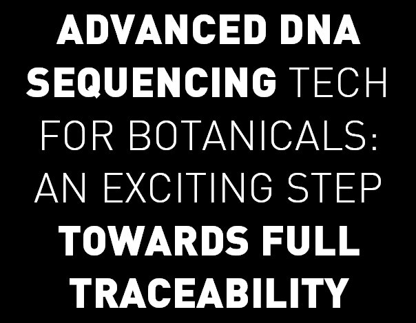 IndenaSpA's tweet photo. As we work toward full traceability botanical materials, #DNAbarcoding technologies are potentially an exciting step forward. #BotanicalsID https://t.co/INg08c3OMo