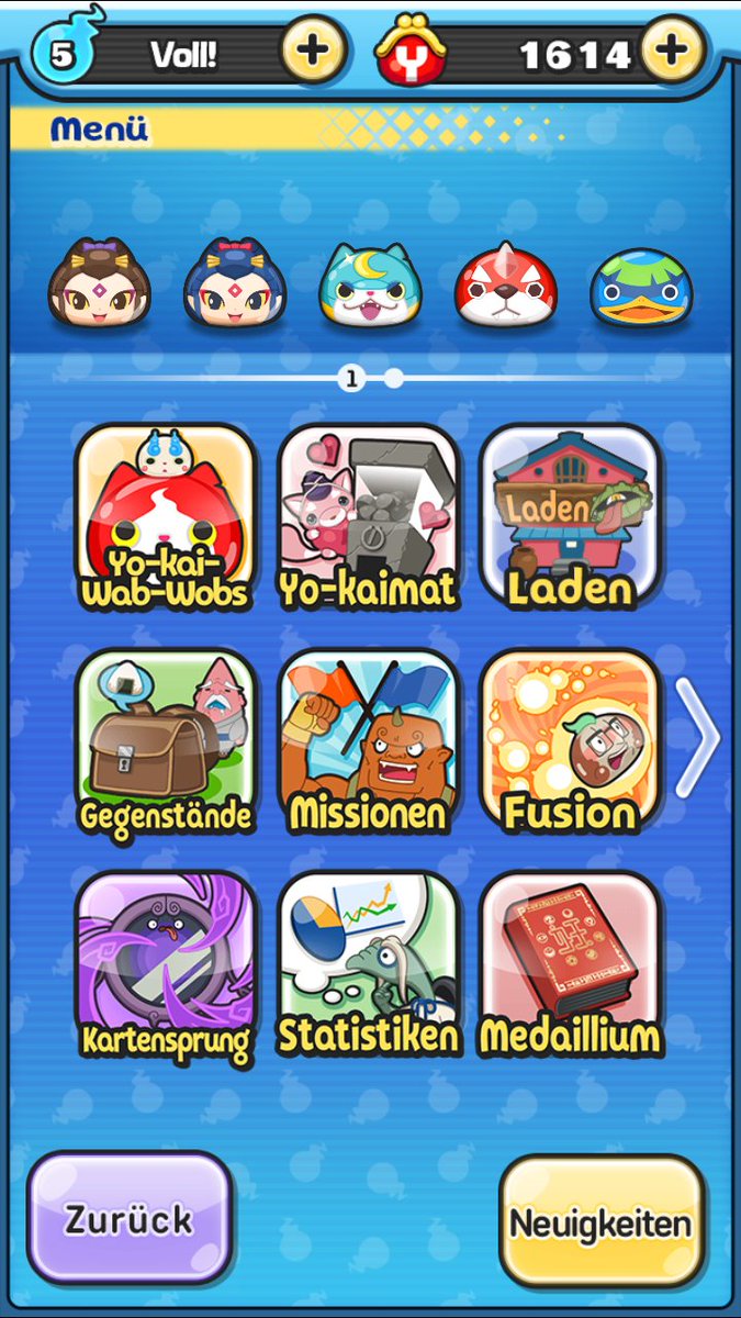 CTufer's tweet photo. @YokaiWatchDE @rndmKai @NintendoDE Das ist mein Team https://t.co/Gyqf0oMkn0