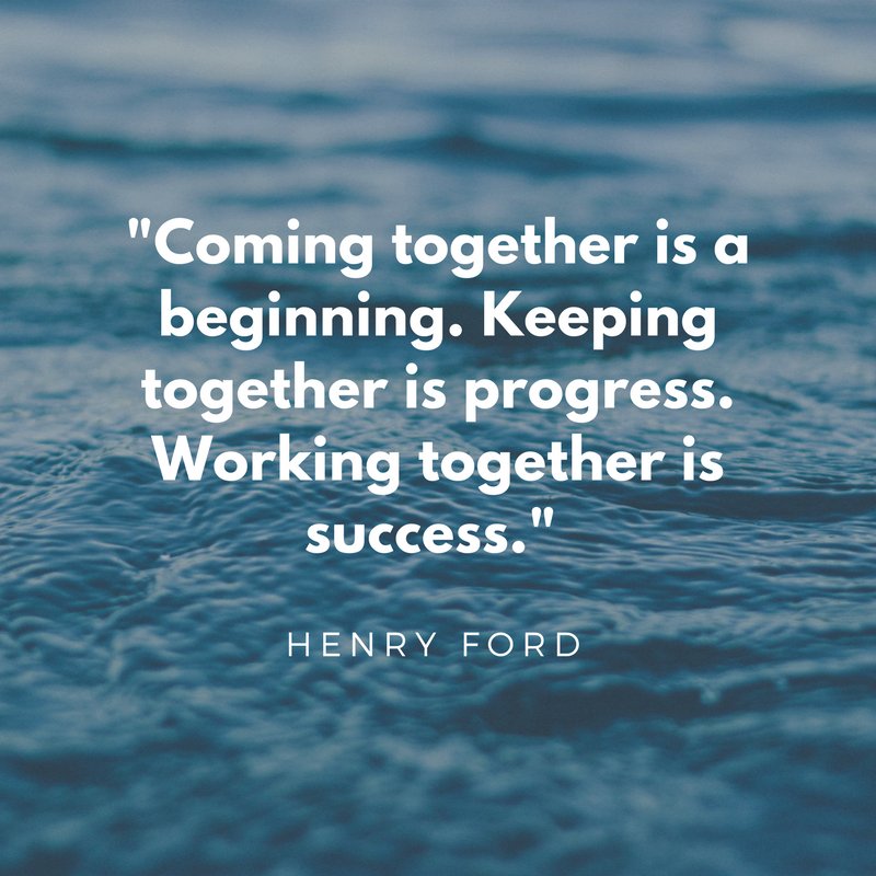 BridgeCon2017's tweet image. "Coming together is a beginning. Keeping together is progress. Working together is success." --Henry Ford #teamwork #WednesdayWisdom